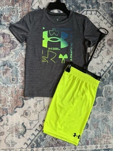 Under Armour Boys Size 7 Matching Set Brand New - Picture 1 of 2