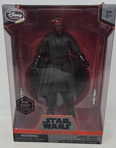 Disney Star Wars Elite Series # 1 Die Cast 7" Darth Maul Actionfigur NEU Neu mit Etikett - Bild 1 von 8