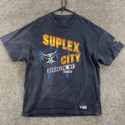 WWE Suplex City Brock Lesnar Shirt Brooklyn New York Wrestling Size XL - Image 1 of 4