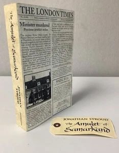 The Amulet of Samarkand Jonathan Stroud Promotional Proof 2003 Paperback - Picture 1 of 7