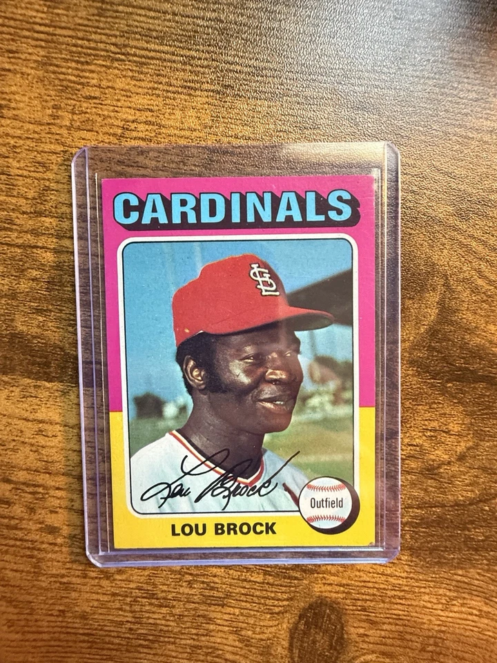 1975 Topps - Lou Brock #540 - Изображение 1 из 2