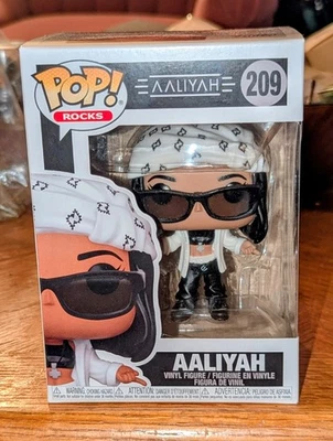 Funko POP! Rocks AALIYAH #209  Rare VAULTED! Vinyl Figure  - Image 1 of 4