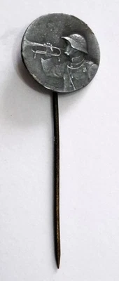 Schweiz Abzeichen / Pin Frontieres 1914-1918, Grenzsicherung - Bild 1 von 4