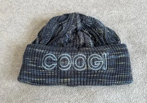 Authentic Vintage Y2K Coogi Australia Knitted Beanie Skully Mütze Blau Größe XL - Bild 1 von 11