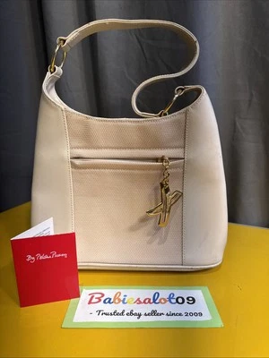 Bolso de Hombro Cartera con Acentos de Tela Bolso de Diseñador De Colección Paloma Picasso Foto 1 de 4