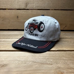Vintage Ford New Holland 8N Traktor grau K Produkte Snapback Trucker Mütze Kappe USA - Bild 1 von 9