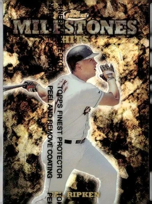 1999 Finest #M2 Cal Ripken Milestones #/3000 - Image 1 of 2