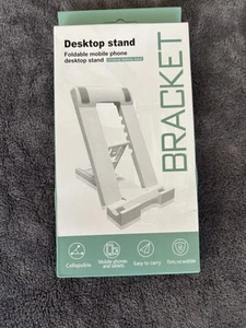 Foldable Desktop Phone Stand Holder Adjustable Tablet Holder for Desk Sturdy - Picture 1 of 5