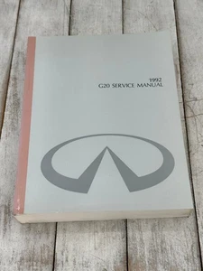 1992 Infiniti G20 Model P10 Series Genuine Factory Repair Shop Service Manual - Picture 1 of 4