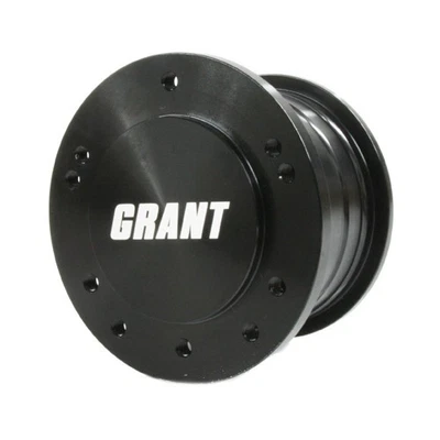 Adaptador de desconexión rápida Grant 5 y 6 pernos negro Billet aluminio Polaris RZR ALL Foto 1 de 4