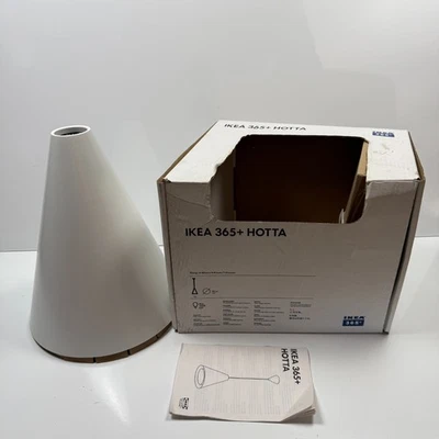 IKEA 365+ Hotta 30 Cone Pendant Ceiling Lamp By A. Nilsson H. Preutz T. Eliasson - Image 1 of 4