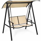 Swing Chair Patio With Weather Resistant Glider And Adjustable Canopy (outdoor)