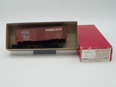 Branchline Trains 40' Boxcar Kit Pittsburgh & Lake Erie HO Scale 13404 - Image 1 of 4