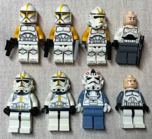 Authentic LEGO Lot of 8 Star Wars Minifigures - Picture 1 of 2