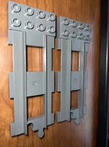 Lego Duplo STRAIGHT END GRAY TRAIN TRACK Thomas the Train for Engine. 6" - Picture 1 of 4