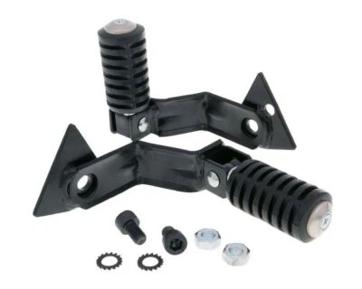 Repose-pieds fixé passager Buzzetti pour Aprilia Scarabeo 50 4T - Photo 1/2