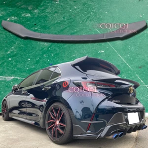 Matte Black V typ mid trunk spoiler for Toyota 19~ Corolla hatchback XSE Sport◎ - Foto 1 di 4