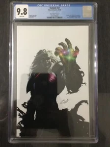 VENOM 27 SKAN CGC 9.8 WHITE VIRGIN CONVENTION EXCLUSIVE IN HAND - Picture 1 of 2