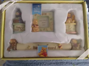 Winnie the Pooh Walt Disney 4 Piece Keepsake Newborn Baby Gift Set . - Picture 1 of 6