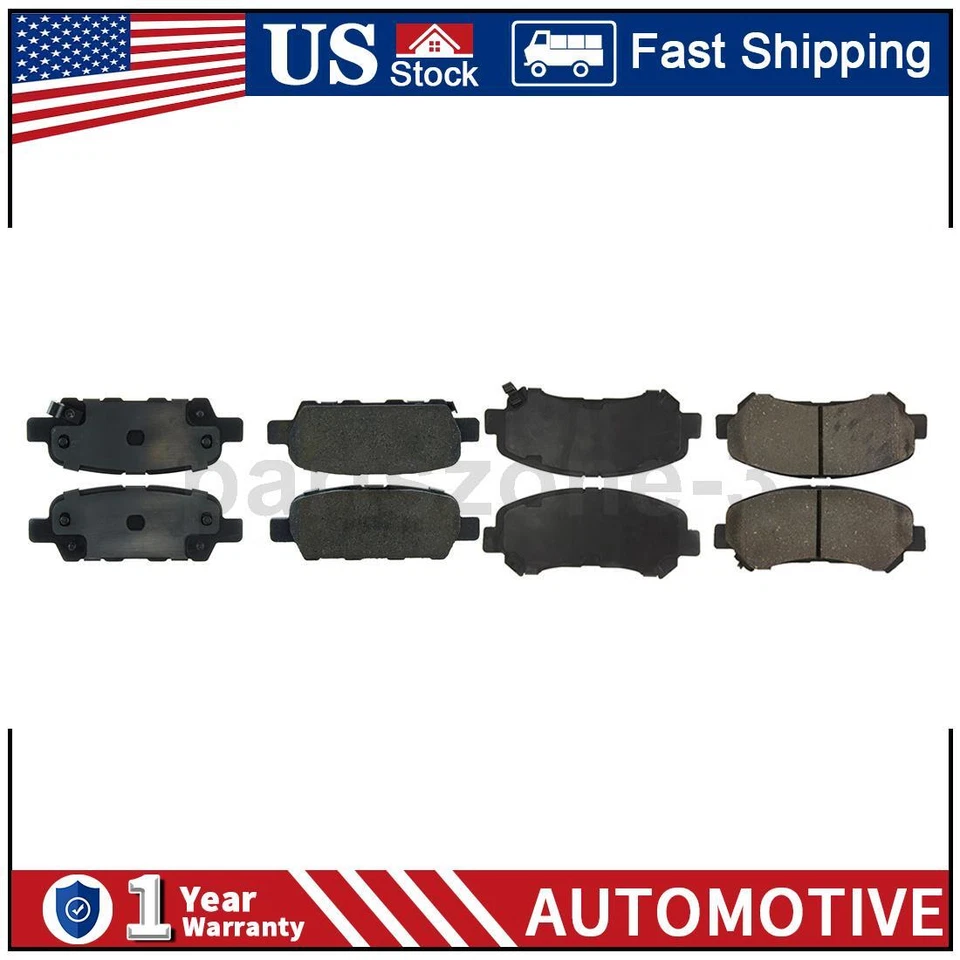 Передние задние центральные детали тормозные колодки для Nissan Rogue Select 2015 2014 - Изображение 1 из 4