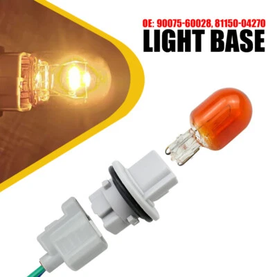 Lámpara de enchufe de bombilla de señal de giro nueva para Toyota 4Runner Corolla Tacoma Venza Foto 1 de 4