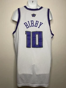Maglia Vintage Sacramento Kings Mike Bibby Reebok Autentica Taglia 2XL - Foto 1 di 9