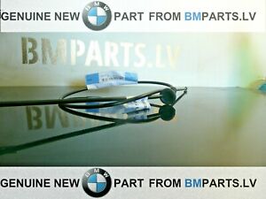 NEW GENUINE BMW E87 E90 E91 ENGINE HOOD LOCK RELEASE CABLE REAR 51237060529