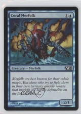2011 Magic: The Gathering - Core Set: 2012 Foil Coral Merfolk #49 0a1