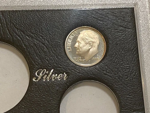 1993-S Proof Roosevelt Dime (SILVER) - DIRECTLY FROM PROOF SET Cover