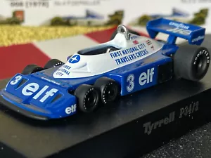 1/64 Tyrrell P34/2 #3 Ronnie Peterson 1977 Kyosho Minicar Collection Rar OVP - Bild 1 von 8