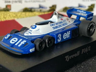 1/64 Tyrrell P34/2 #3 Ronnie Peterson 1977 Kyosho Minicar Collection Rar OVP - Bild 1 von 4