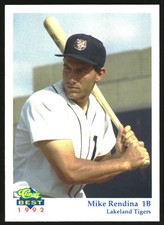 1992 Lakeland Tigers Classic/Best #2 Mike Rendina