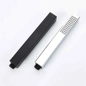 High-Pressure Square Handheld Shower Head Water-Saving Single Spray Nozzle New - Picture 1 of 8