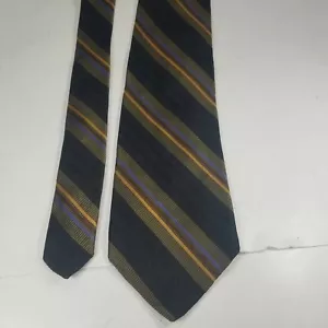 Robert Talbott Best of Class silk tie Stripes Dark 61" - Picture 1 of 5