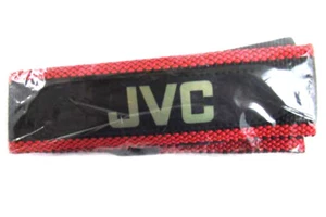 JVC Adjustable Camera Strap Black Red Stripes Original Packaging Great Condition - Picture 1 of 5