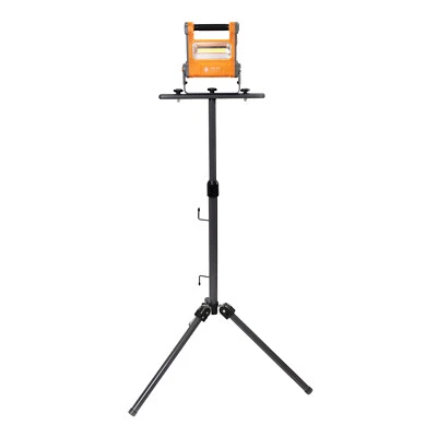 Helios Portable LED Rechargeable 1800 Lumen Work Light with 4ft Stand+flashlight - Image 1 of 4