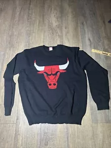 Vtg Chicago Bulls Knit Sweater - Picture 1 of 9