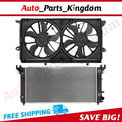 Electric Engine Radiator Cooling Fan Kit For 2014-2016 Chevrolet Silverado 1500 Foto 1 de 4