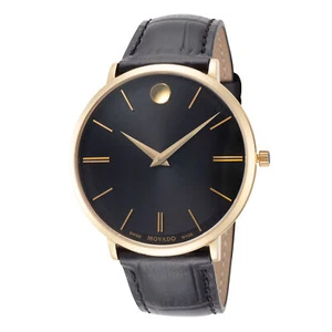 Movado Men's 40mm Ultra Slim Quartz Watch 0607173 - Picture 1 of 1
