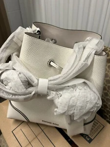 Michael Kors Mercer Gallery Medium Convertible Bucket Leather Shoulder Bag - Picture 1 of 5