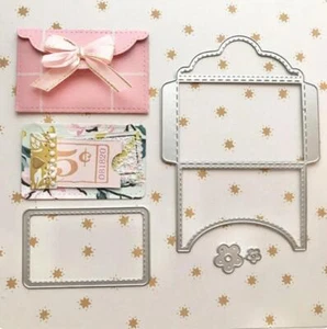 Envelope Craft Embossing Metal Cutting Dies DIY Decorative Scrapbooking Album  - Picture 1 of 6