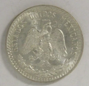1942 Mexico 20 Centavos Silver KM # 438 - Picture 1 of 2