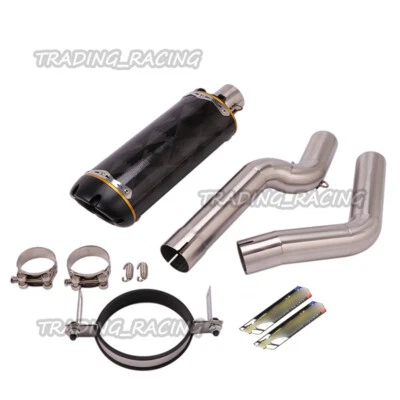 Silenciador tubo medio carbono sistema escape moto Honda CBR1000RR 2004-2007 Foto 1 de 4
