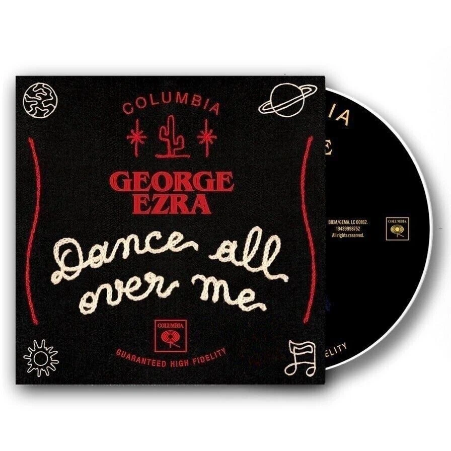 George Ezra Dance All Over Me Signed CD Columbia 2022 in digipak