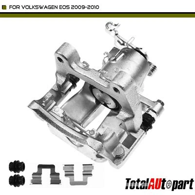 Pinza de freno con soporte pistón metálico trasero izquierdo para Volkswagen Eos 2009-2010 Foto 1 de 4