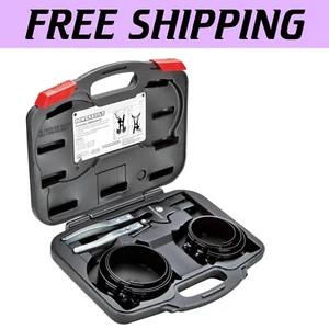 Complete 7-Piece Piston Ring Compressor Tool Set with Storage Case - Heavy Duty - Picture 1 of 7