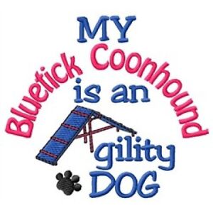 My Bluetick Coonhound is An Agility Dog Long-Sleeved T-Shirt Dc1792L