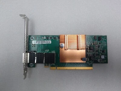 Lenovo Intel 100HFA016LS Omnipath 100Gb Single-Port QSFP28 00WE029 FP - Image 1 of 4