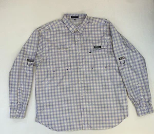 Southern Marsh Shirt Men XL  Plaid Performance Vented Regular Fit Fieldtec - Picture 1 of 13