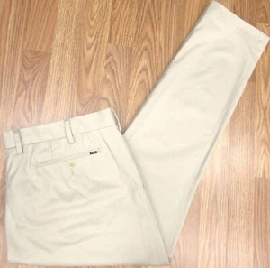 PANTALONES POLO RALPH LAUREN AJUSTE DELGADO ALGODÓN/SPANDEX LIGERO CAQUI Talla 40W x 32L - Imagen 1 de 6